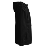 Lax Rat Packable Jacket, lacrosse packable jacket from Lax Rat Supply Co. in black, right side view