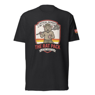 Rat Pack Member Tee Black