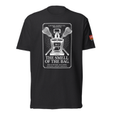 The Maverick Black Tee, lacrosse t-shirt from Lax Rat Supply Co. in black, front view