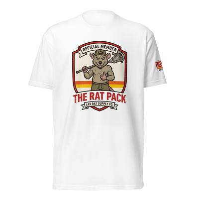 Rat Pack Member Tee White