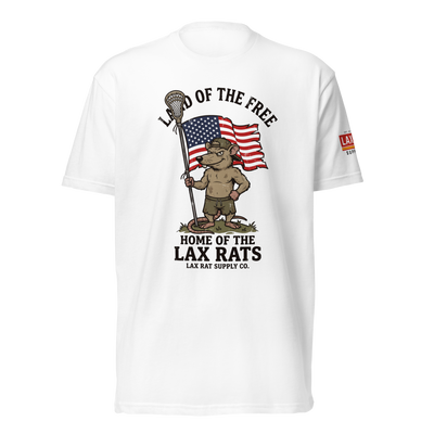 Land of the Free, Home of the Lax Rats Tee