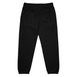 Logo Sweatpants, lacrosse sweatpants from Lax Rat Supply Co. in black, back view